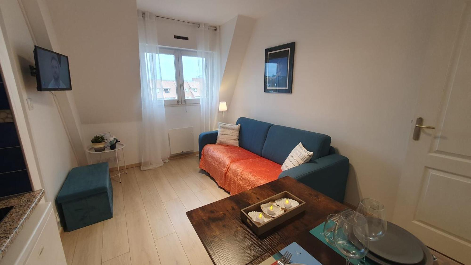 Super Deauville Appartement 2 Pieces Cosy Proche Plage Plein Sud فيلي سور مير المظهر الخارجي الصورة
