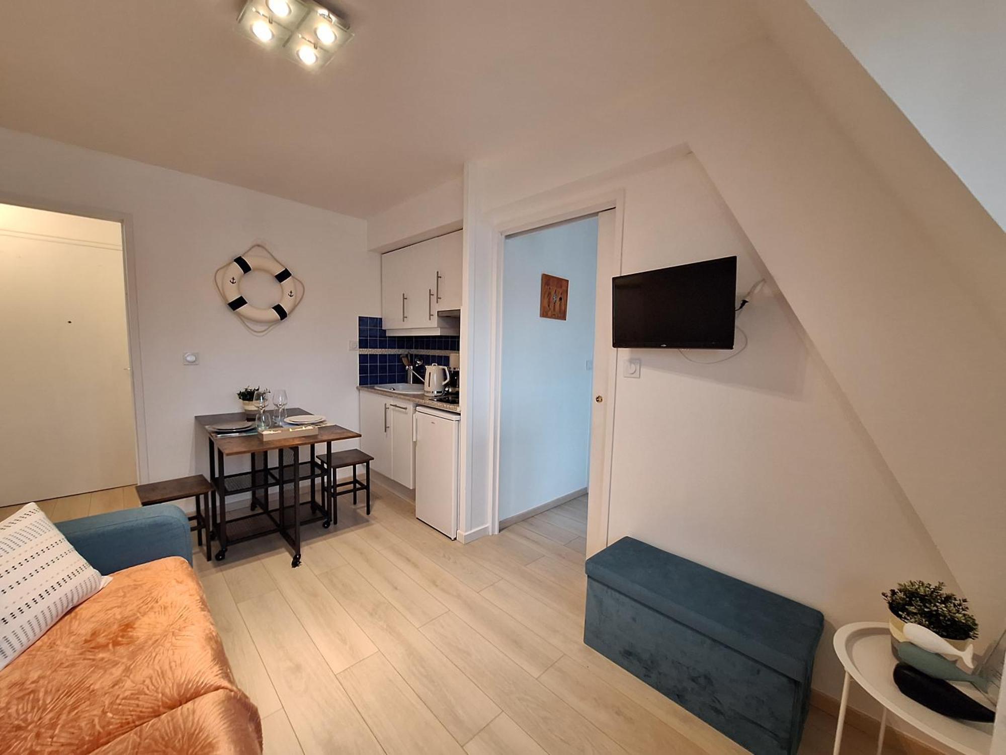 Super Deauville Appartement 2 Pieces Cosy Proche Plage Plein Sud فيلي سور مير المظهر الخارجي الصورة